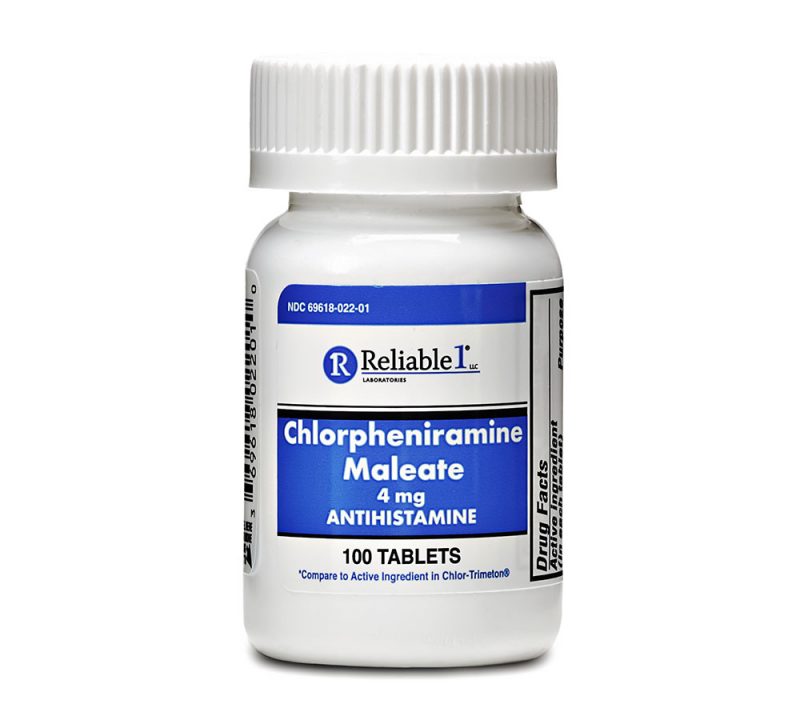 دواء كلورفينيرامين ماليات Chlorphenamine Maleate