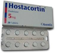 أقراص هوستاكورتين 5 مجم Hostacortin Tablets 