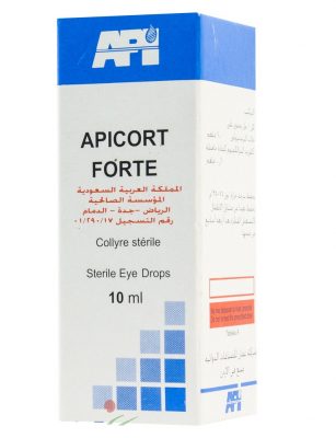 قطرة ابيكورت APICORT دواعي الاستعمال