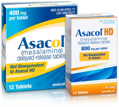 اساكول تحاميل Asacol suppositories