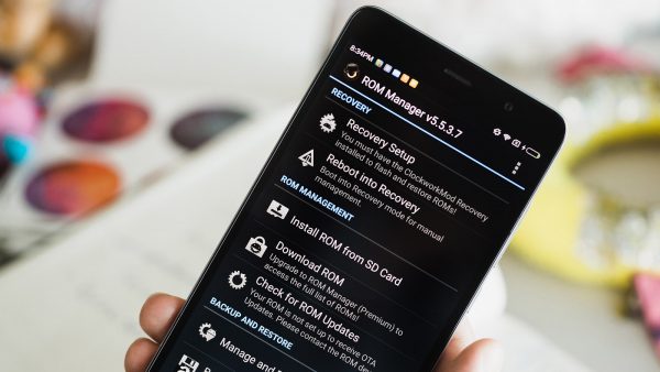 تطبيق Rom manager